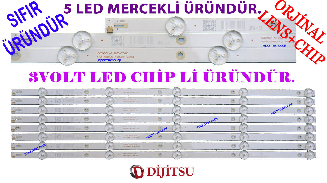 DIJITSU,%2055DS7700,%2055DS8800,%20LED%20BAR,%20PANEL%20LEDLERİ,%2055DS7700%20BACKLIGHT,%20K550WDC1%20A2,%20K550WDC1%20A1,