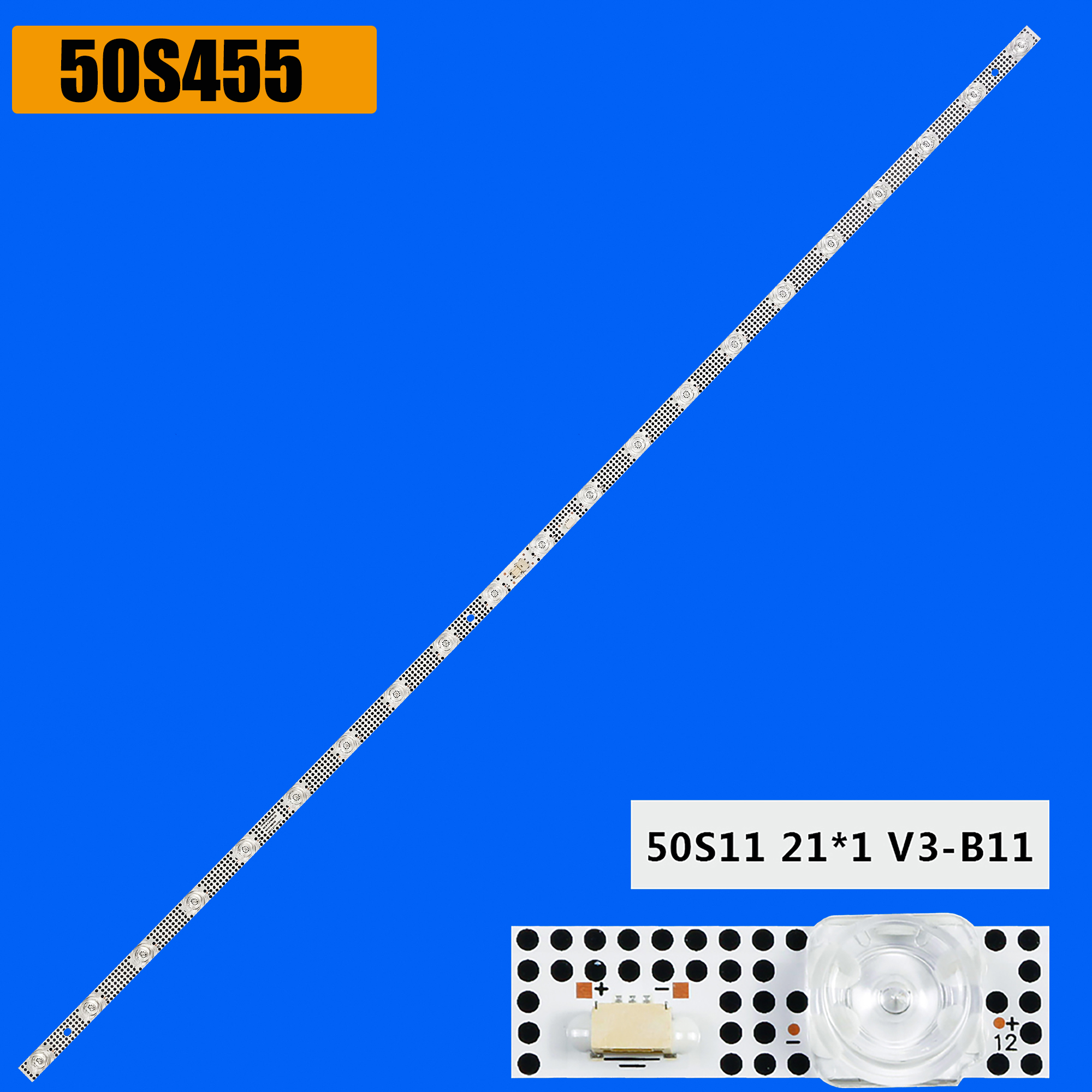 TCL, 50P633, 50P635, LED BAR, 50S11 21X1 V3 Use for TCLl 50’’ Tv Led bar 21LED