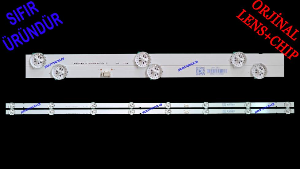 ARÇELİK, A40C685A, LED BAR, CRH-CG40E1130300208B1SREV1.2, N011205-001237-002, 158-162LM, M01
