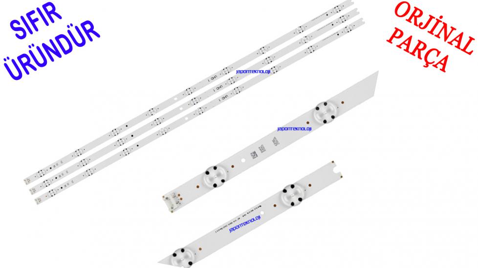 LG, 43UF6407, 43UH610V, 43UH610N, 43UH650V LED BAR,  ORJİNAL-ÜRÜN-, 6916L2563A, 6916L-2563A, 43 V16 ART3 2563 REV2.3 2, LC430DGG(FJ)(M1) LED BAR TAKIMI