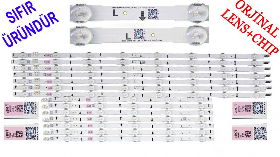 SAMSUNG, UE60H6270ASXTK, SAMSUNG UE60H6270, Led Bar, Panel Ledleri, D4GE-600DCB-R2, D4GE-600DCA-R2, 30434A, 30433A, BN96-30434A, BN96-30433A, CY-HH060CSSV1H