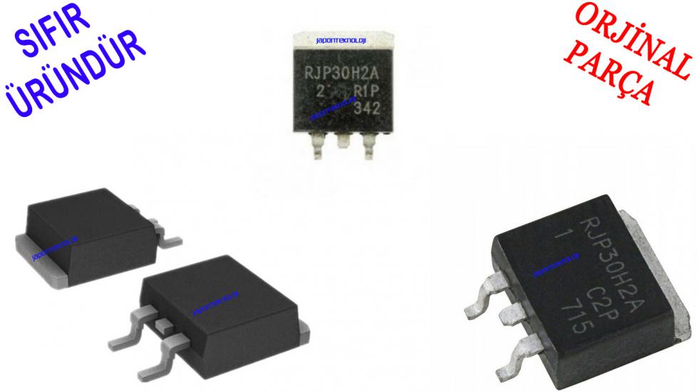 RJP30H2A, RJP30H2, D2PAK, IGBT, RJP 30H2A, IGBT Transistör, RJP30H2ADPE-00-J3 TO-263 35A 360V N-CHANNEL IGBT TRANSISTOR