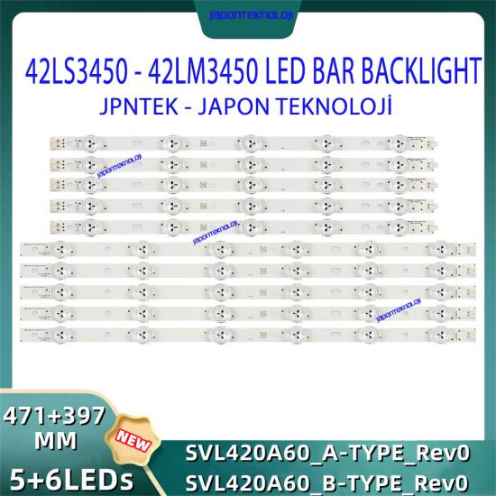 LG, 42LM3450 LED BAR, 42LS3450 LED BAR, SVL420A60_B-TYPE_Rev0.4_5_120704, SVL420A60_A-TYPE_REV0.4_6_120704, HC420DUN-SLCO2-11X
