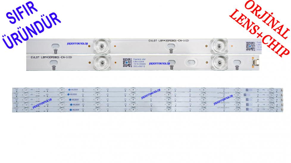 PHILIPS, 43PUS7805/62, 43PUS7805/12, 43PUS7855/12, LED BAR, BACKLIGHT, PANEL LEDLERİ, 210BZ08D0B33MBH03L, LB4310D V0_00, TPT430H3-QUBH10.K, LED BAR