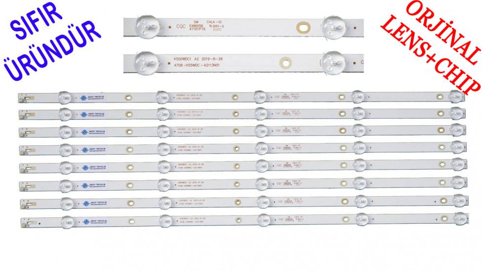 DIJITSU, 55DS7700, 55DS8800, LED BAR, PANEL LEDLERİ, 55DS7700 BACKLIGHT, K550WDC1 A2, K550WDC1 A1,