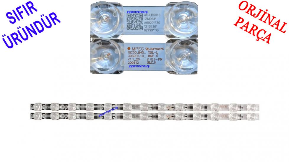 TCL 50P615 LED BAR, TCL, 50L8, 50F9, GIC50LB45-3030F2.1D-V1, 4C-LB5013-ZM04J, BACKLIGHT