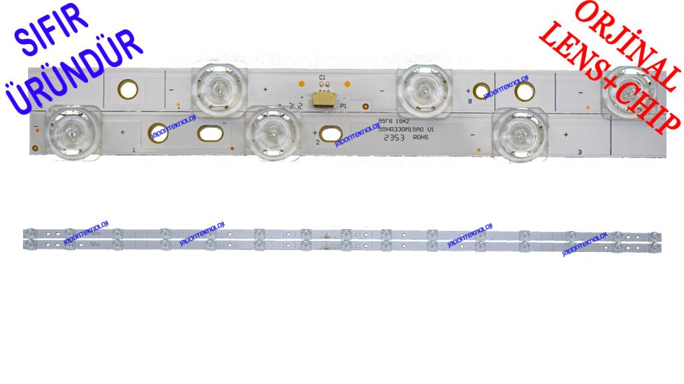 TCL, 55P725, 55P715, LED BAR, BACKLIGHT, 55HR330M15A0 4C-LB5515-HR04J, 4C-LB5515-ZM03J