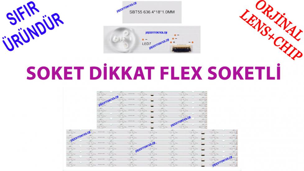 SONY, KD-55XE9005, KD-55X9000E, XBR-55X900E, LED BAR, BACKLIGHT, PANEL LEDLERİ, SBT55, A2187580A, YD7S550DND01B, SV-32025, 55039D715SN1R, 55039D715SN1L, 55039D715SN1R