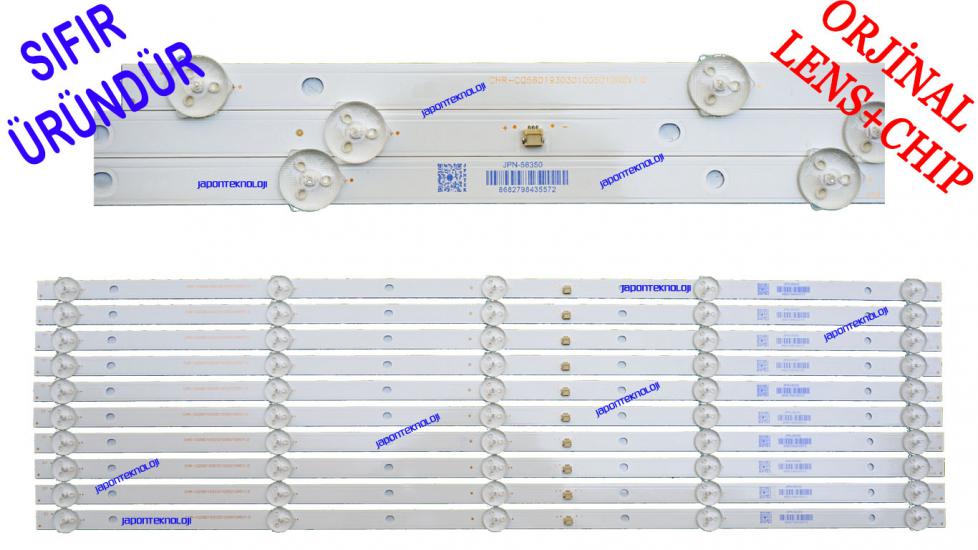 ONVO, OV58350, NORDMENDE, NM58350, LED BAR, PANEL LEDLERİ, CRH-CQ58D193030100501D , REV1.0 ,. L05Y170HB5,