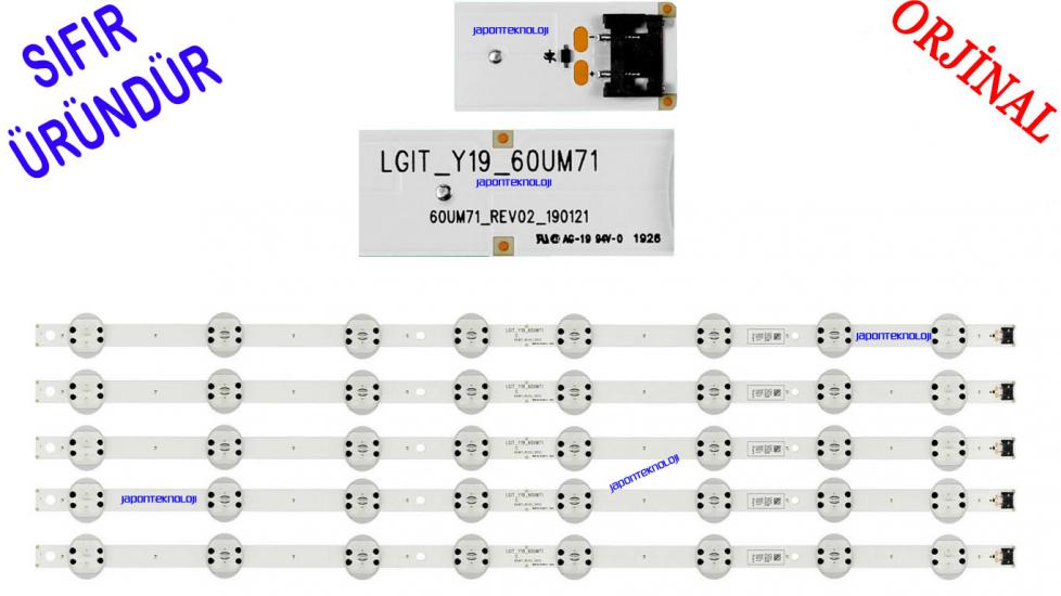 LG 60UM7100PLB, 60UM7100, 60UM6950, 60UM7100, 60UM6900DUB, LED BAR, LGIT_Y19_60UM71, EAV64732901