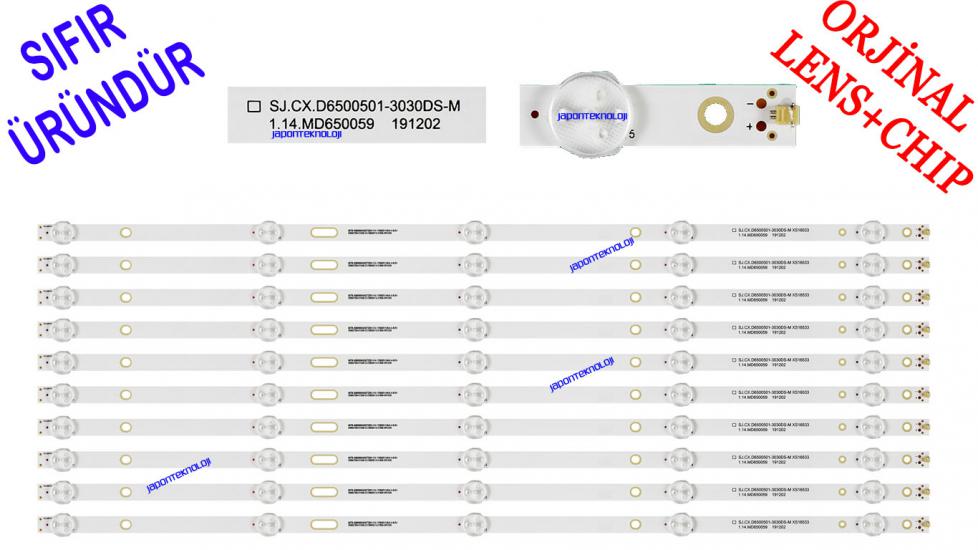 ONVO, OV65350 LED BAR, REDLİNE, RT65 LED BAR,  SJ.CX.D6500501-3030DS-M, 1.14.MD650059, CX650DLEDM, LE-65N3,,