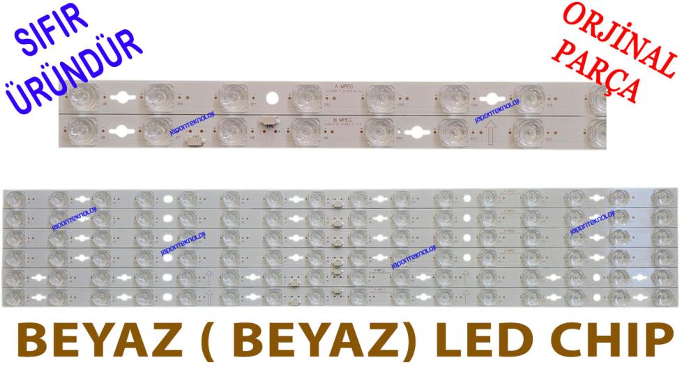 TCL, 65C728, LED BAR, BACKLIGHT, BEYAZ, WHITE, GIC65LB114_3030F2.1D_V0.3_20201111, GIC65LB115_3030F2.1D_V0.3_20201111