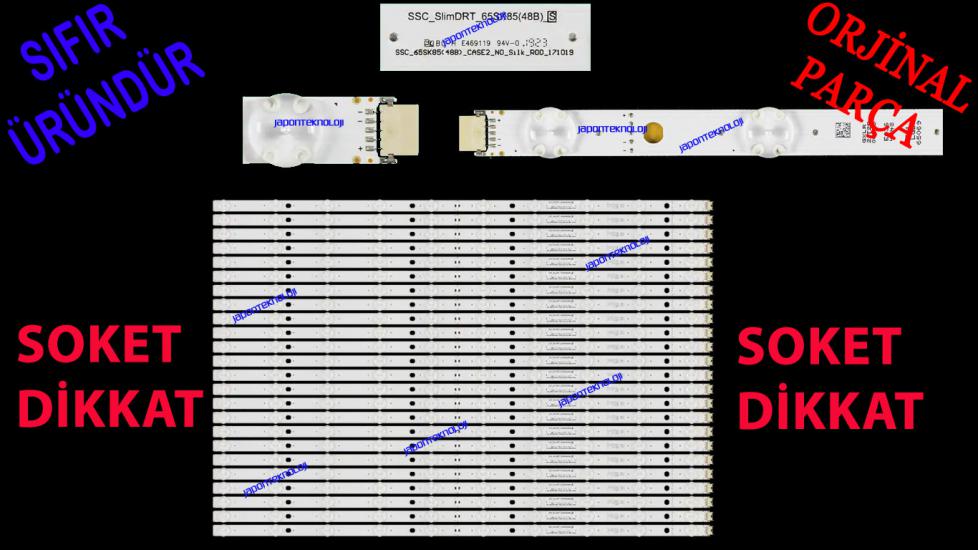 LG, 65SK8500, 65SK9000, LED BAR, SSC_SLİMDRT_65SK85(48B)_S , SSC_65SK85(48B)_CASE2_NO_SILK_R00_171019 , HC650DQB-SLUA1-2143,  EAJ64448901,