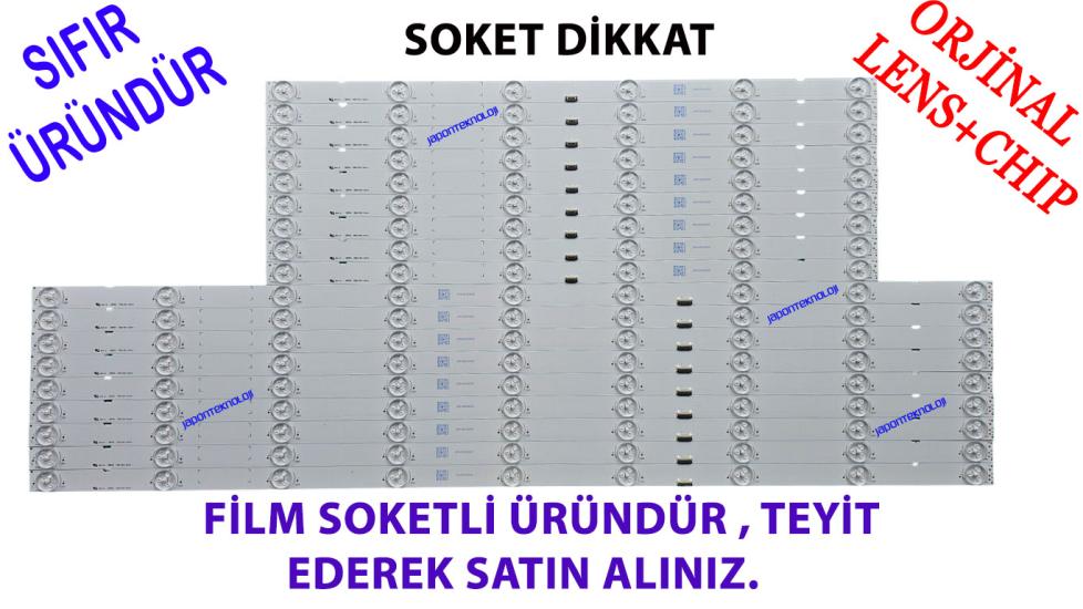 SONY, SBT65, 01T50, XBR-65X900E, KD-65X9000E, KD-65XE9005, LED BAR, BACKLIGHT- PANEL LEDLERİ,  YD7S650DND1B