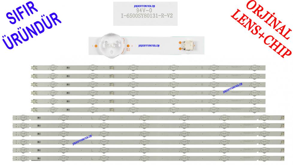 SONY, KD-65XG8096 LED BAR, BACKLIGHTS, I-6500SY80131-L-V2, I-6500SY80131-R-V2 LED, KD-65X75CH,