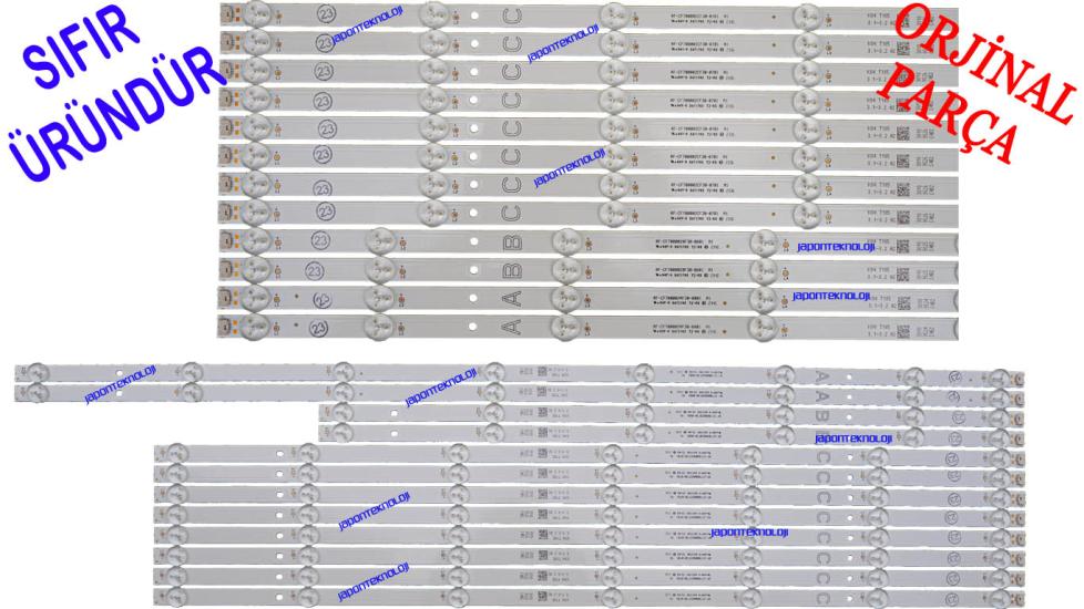 VESTEL, 70U9600, 70UA9630, LED BAR, PANEL LEDLERİ, VES700QNTT-O2-Z02, CV700U2-T01, RF-CF700002AF30-0801, RF-CF700002BF30-0601, RF-CF700002CF30-0701, BACKLIGHT