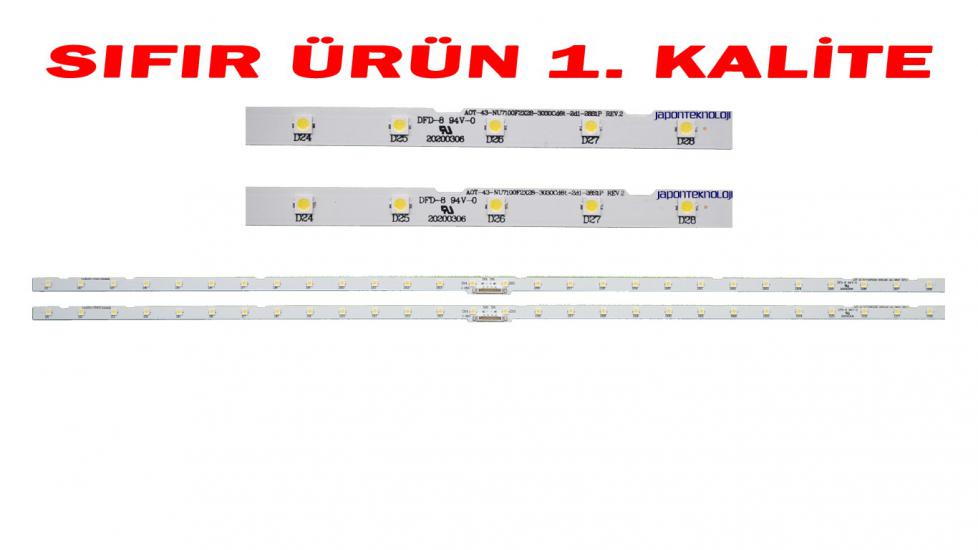SAMSUNG UE43NU7100, UE43NU7300 LED BAR, UE43NU7400U, AOT_43_NU7100F, BN96-45954A LED BAR BACKLIGHTS