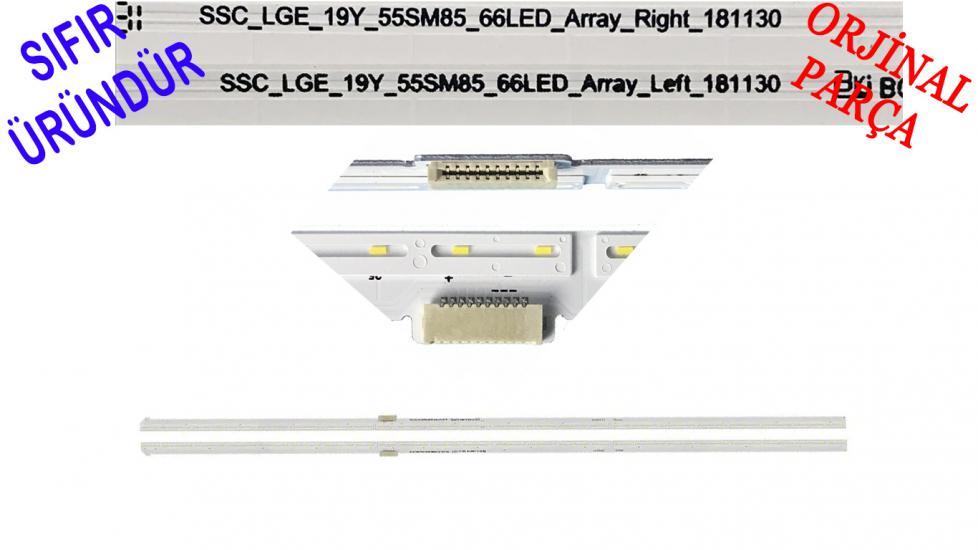 SSC-LGE 19Y 55SM85 66LED NC550EQG-AAHH1, LG, LED BAR, 55SM8000, 55SM8100, 55SM8200, 55SM8300, 55SM8500, 55SM8600, 55SM8900, 55NANO80, 55NANO81, 55NANO83, 55NANO85, 55NANO86, 55NANO87