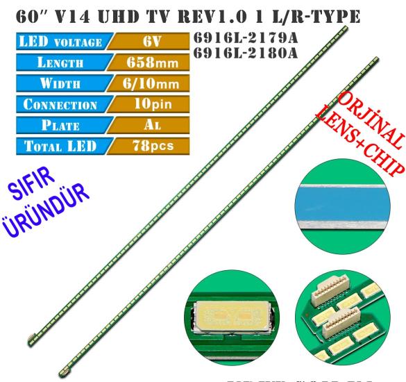 LG, 60UB850V, 60UF695V, LED BAR, BACKLIGHT, 6916L-2179A 6916L-2180A, 6916L2179A, 6916L2180A