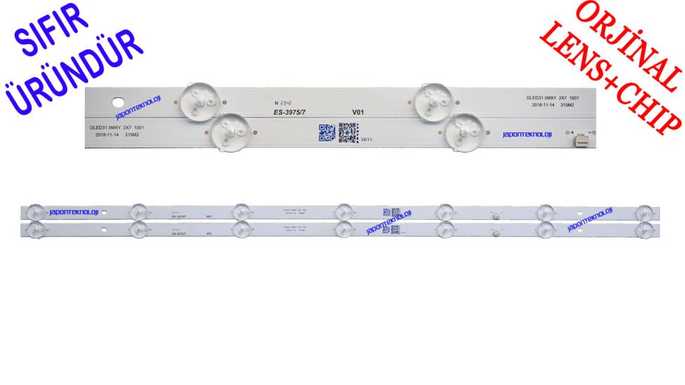 BOTECH 32, BSM7-32, LED BAR, JAMESON, JS-3240, LED BAR, BACKLIGHT, DLED31.5MXY 2X7 1001, TV LED BAR