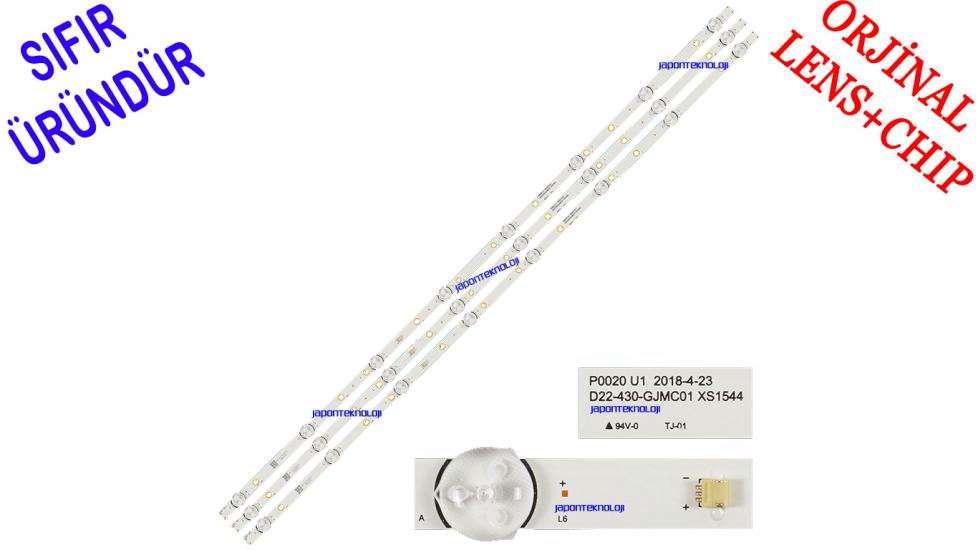 FIVO, FV43, LED BAR, DIJITSU, DJTV43, LED BAR, D22-430-GJMC01, P0020 V1,