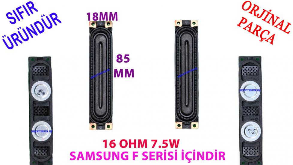 SAMSUNG, LED, TV, F SERİSİ, HOPARLÖR, SPEKAER, İNCE, BN96-25565A, BN96-25565B, 85MM-18MM-12MM, 16OHM, 7,5WATT