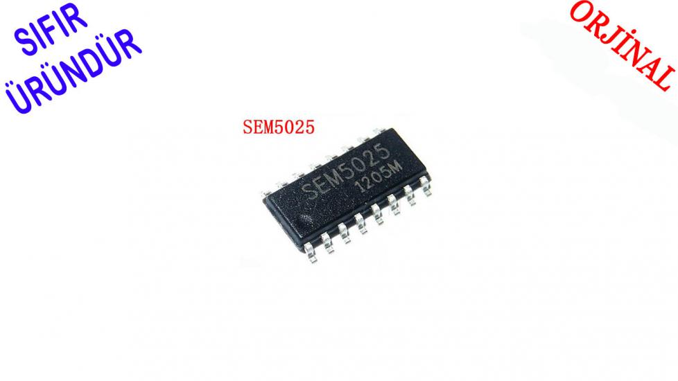 SEM5025, LED Driver Control IC , ENTEGRE, SEM5025 SAMSUNG SOP-16 Other Components