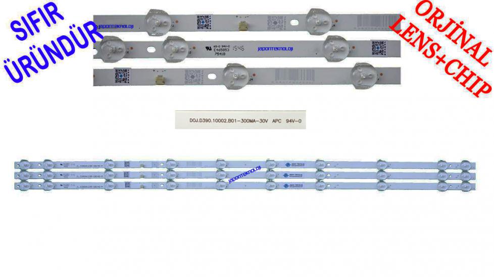 Morio MR39650, ONVO, OV40250, LED BAR, AXEN AX40LEDA10/0202, SUNNY SN40LEDA10/0202, LED BAR, D0J.D390.10002.B01-300MA-30V, CY-39D-3*10-300MA-30V