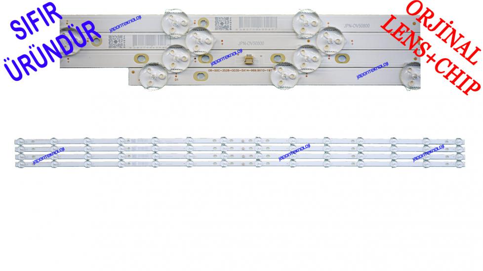 ONVO, OV50-8000, LED BAR, Morio, MR50800, NORDMENDE, NM50350, LED BAR, TELEFUNKEN, TF-LED50S52T2SU, LED BAR, 8D49-DNYF-MN514A, YF-A1N2N03LA9D-0001 A, 261501009570, CC495PU1L, CC495PU1L-02 D00