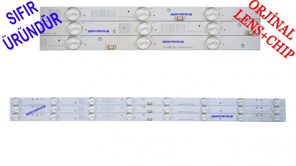 NEXT, YE-32E36S, LED BAR, 7765-632000-,  SW32D08-ZC14C-01, 303SW320031, 8LEDLİ, SKYWORTH 32_3X8