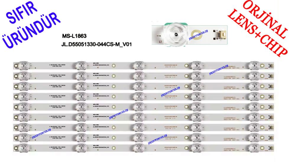 TCL, 55E20 5X9 5S1P 1410, MS-L1863, JL.D55051330-044CS-M_V01, LED BAR, BACKLIGHT