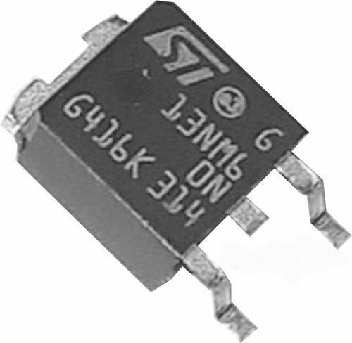 13NM6, 13NM60N, STD13NM60N, N-Channel MOSFET, N-channel 600 V, 0.28 Ω typ., 11 A MDmesh, 3-Pin DPAK STMicroelectronics