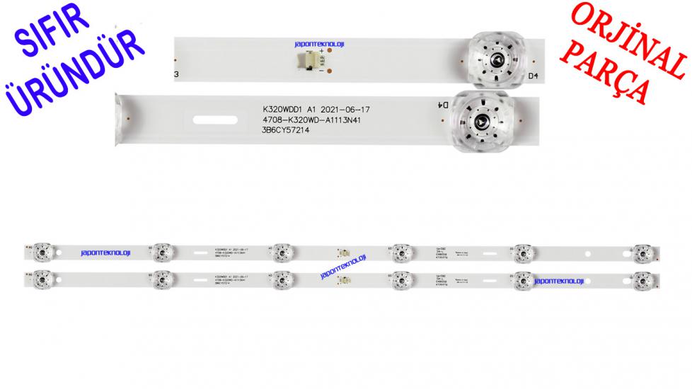 DIJITSU, 32DS7700, 32DS8800 LED BAR, Next YE-32020KT LED BAR,  K320WDD1 4708-K320WD-A1113N41