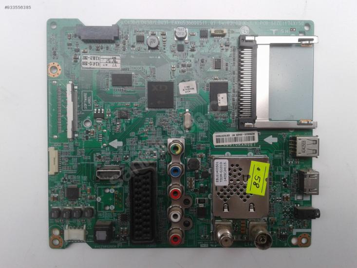 LG EAX65388005(1.0) , EBT63335302 , LG 39LB561V , MAIN BOARD , LG ANAKART