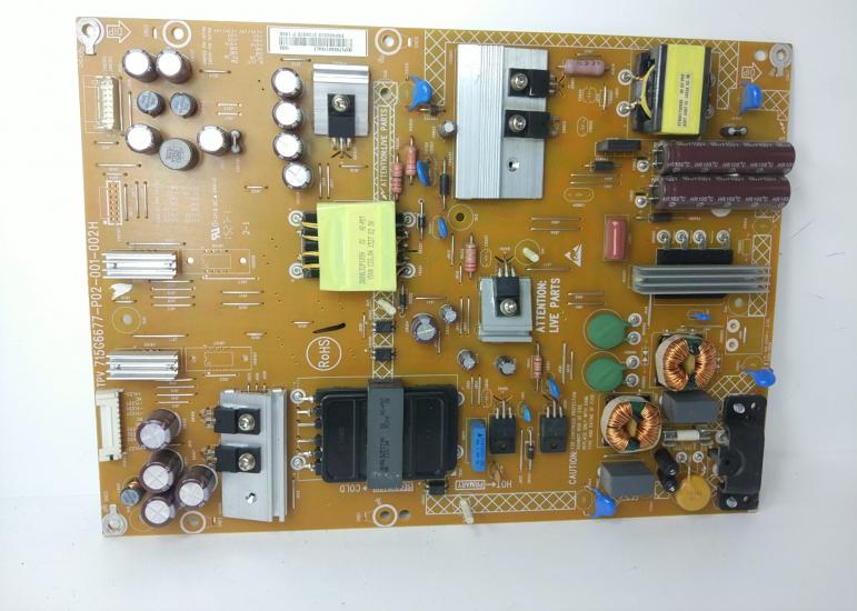 715G6677-P02-001-002H , PHILIPS , 49PUK4900 , TPT430U3 , Power Board , Besleme Kartı , PSU