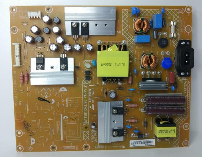 715G6661-P01-000-002H , PHILIPS , 40PUK6109 , /12 , V400PK1-KS1 , POWER BOARD , BESLEME KARTI , PSU