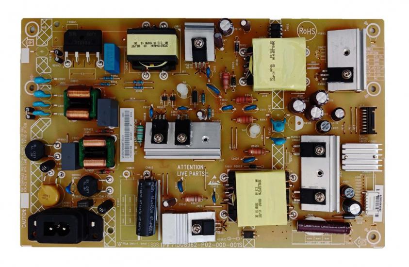 PHILIPS 715g8962-P02-000-001s , Pltvhq331xadh , Philips 43pfs5803/62 , Tpt430h3-Duysha.G , Power Board , Philips Besleme