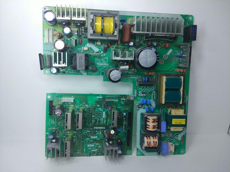 TOSHIBA 32WLT68 37WLT68 PE0197 V28A000177A1 POWER BOARD