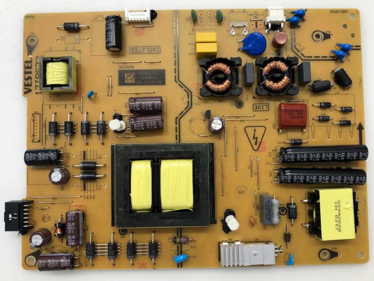 17ips72, 23340164 , 27837394 , Vestel 43ud9300 , Ves430qnul-2d , Power Board , Vestel Besleme